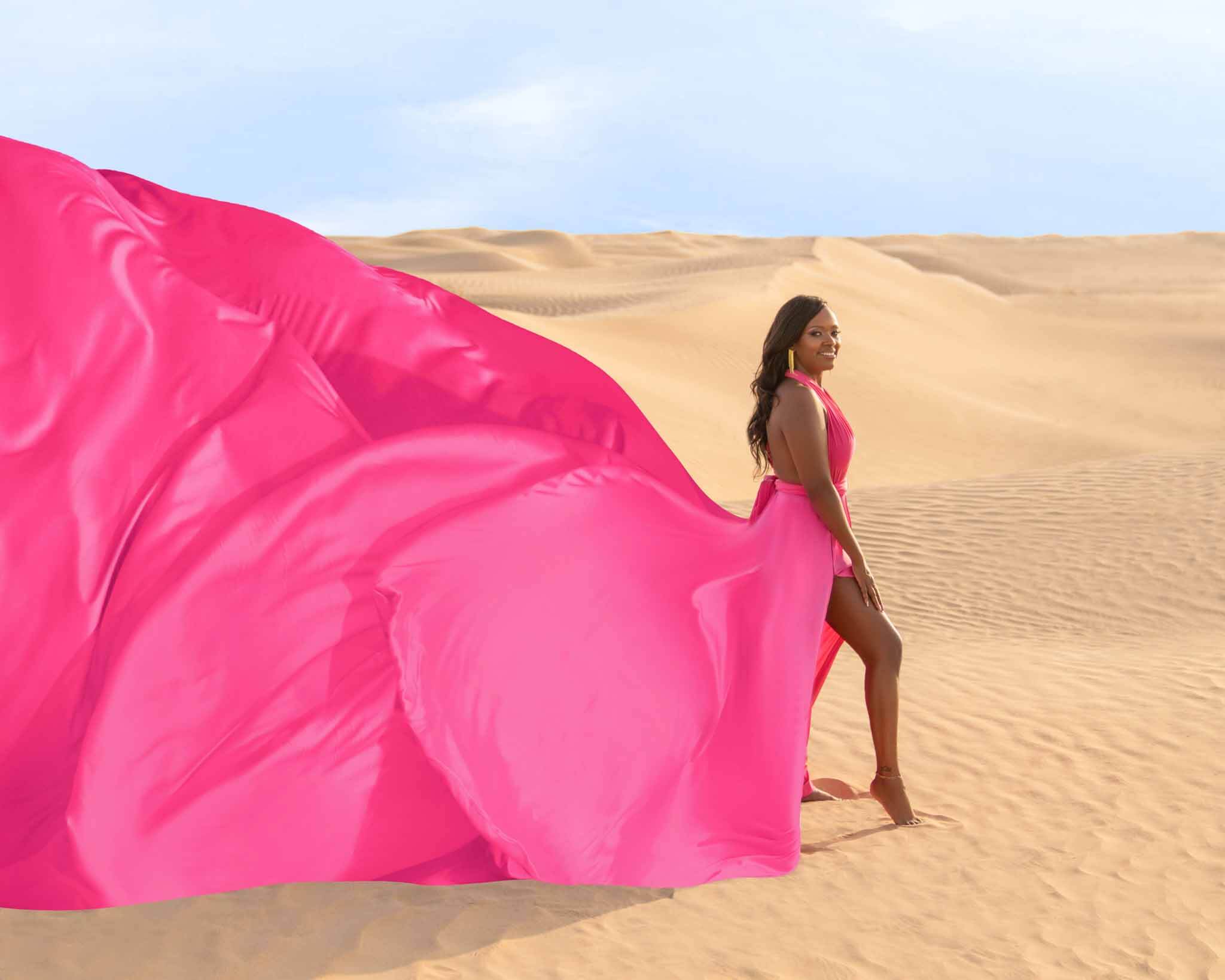 Flying Dress Photoshoot Dubai | Photoshoot Dubai Escape